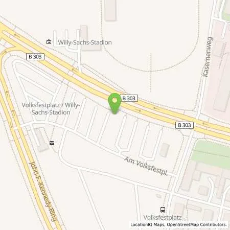 Standortübersicht der Tankstelle Stadtwerke Schweinfurt GmbH in 97421 Schweinfurt