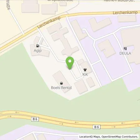 Standortübersicht der Tankstelle TEAG Mobil GmbH in 31137 Hildesheim
