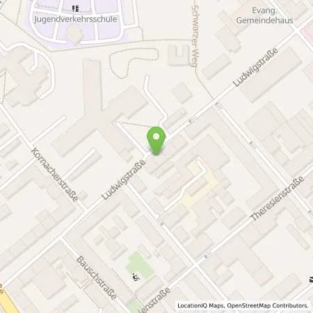 Standortübersicht der Tankstelle Stadtwerke Schweinfurt GmbH in 97421 Schweinfurt