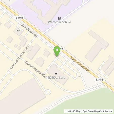 Standortübersicht der Tankstelle TEAG Mobil GmbH in 99869 Drei Gleichen