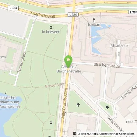 Standortübersicht der Tankstelle Wirelane GmbH in 30169 Hannover
