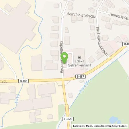 Standortübersicht der Tankstelle TEAG Mobil GmbH in 34286 Spangenberg