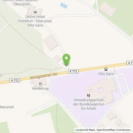 Standortübersicht der Tankstelle Wirelane Public 1 GmbH in 61440 Oberursel