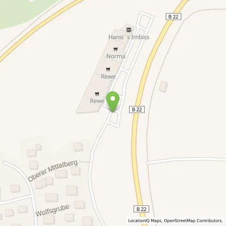 Standortübersicht der Tankstelle Bilkraft GmbH in 96135 Stegaurach