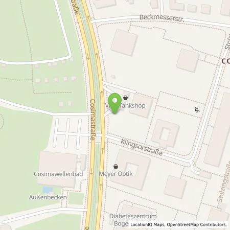 Standortübersicht der Tankstelle EnBW mobility+ AG und Co.KG in 81927 München