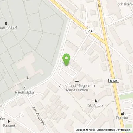 Standortübersicht der Tankstelle Stadtwerke Schweinfurt GmbH in 97421 Schweinfurt