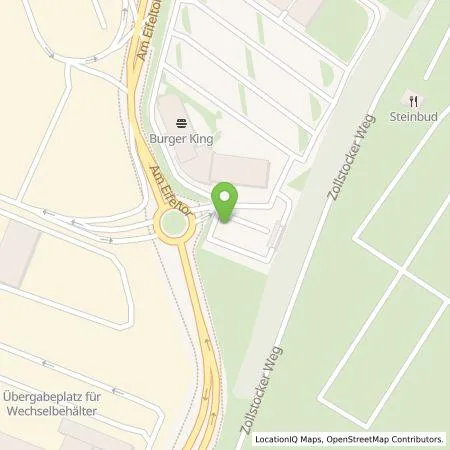 Standortübersicht der Tankstelle Energie- und Wasserversorgung Bonn/Rhein-Sieg GmbH in 50997 Köln