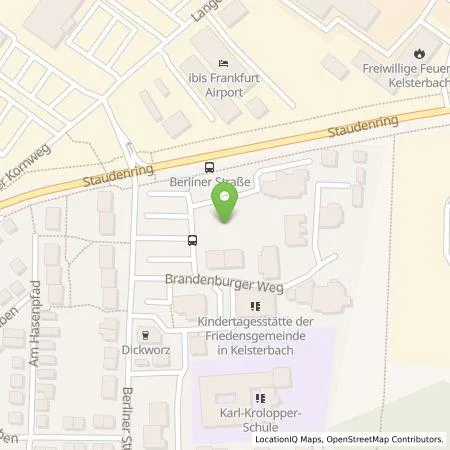 Standortübersicht der Tankstelle BS-Energie GmbH in 65451 Kelsterbach
