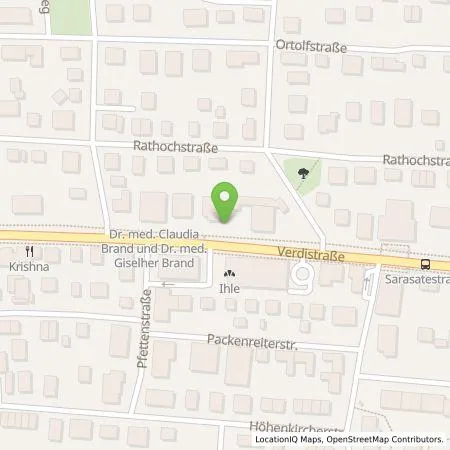 Standortübersicht der Tankstelle EnBW mobility+ AG und Co.KG in 81247 München