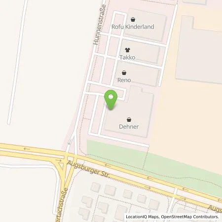 Standortübersicht der Tankstelle Citywatt GmbH in 86343 Königsbrunn