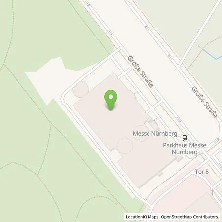 Standortübersicht der Tankstelle NürnbergMesse GmbH in 90471 Nürnberg