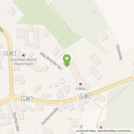 Standortübersicht der Tankstelle EWE Go GmbH in 27327 Martfeld