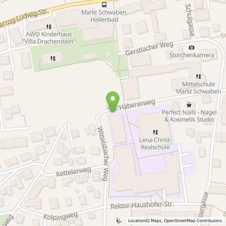 Standortübersicht der Tankstelle Energie Südbayern GmbH in 85570 Markt Schwaben