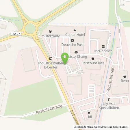 Standortübersicht der Tankstelle EnBW mobility+ AG und Co.KG in 96114 Hirschaid