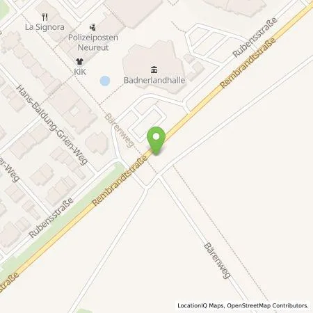 Standortübersicht der Tankstelle enercity AG in 76149 Karlsruhe