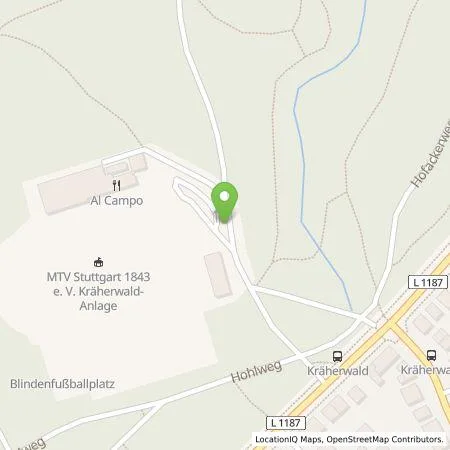 Standortübersicht der Tankstelle Stadtwerke Stuttgart GmbH in 70193 Stuttgart