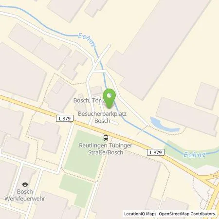 Standortübersicht der Tankstelle Robert Bosch GmbH in 72762 Reutlingen