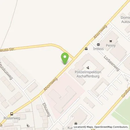 Standortübersicht der Tankstelle Qwello Deutschland GmbH in 63741 Aschaffenburg
