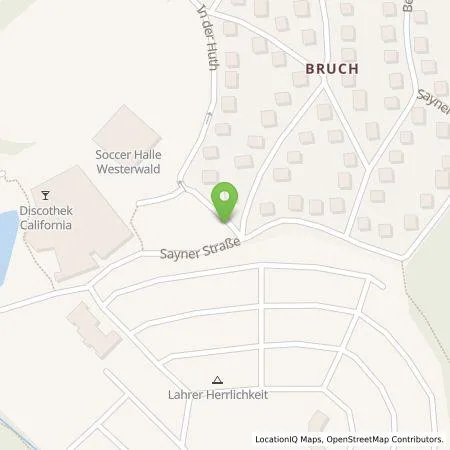 Standortübersicht der Tankstelle EAM Natur Energie GmbH in 57641 Oberlahr