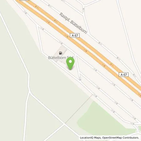 Standortübersicht der Tankstelle EnBW mobility+ AG und Co.KG in 64572 Büttelborn