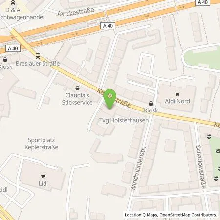 Standortübersicht der Tankstelle eze.network GmbH in 45147 Essen