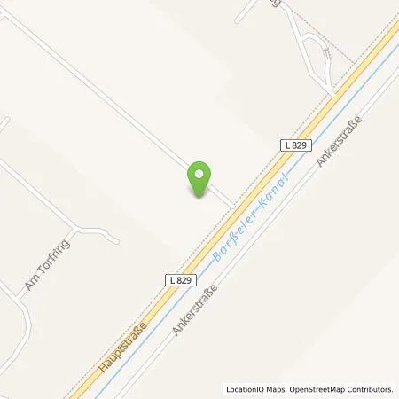 Standortübersicht der Tankstelle Backcharge GmbH in 26676 Barßel