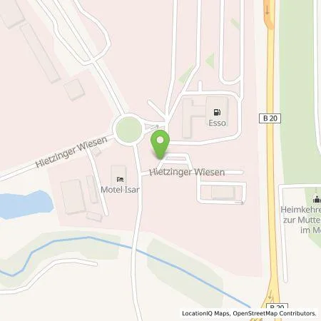 Standortübersicht der Tankstelle Shell Deutschland GmbH in 94431 Pilsting