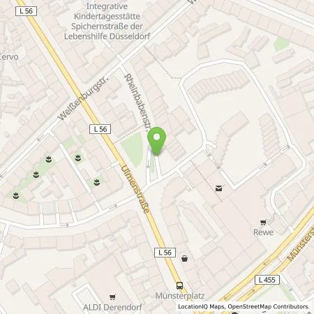Standortübersicht der Tankstelle Stadtwerke Düsseldorf AG in 40476 Düsseldorf