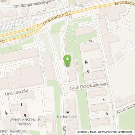Standortübersicht der Tankstelle eze.network GmbH in 18055 Rostock