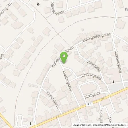 Standortübersicht der Tankstelle On Charge GmbH in 55481 Kirchberg (Hunsrück)