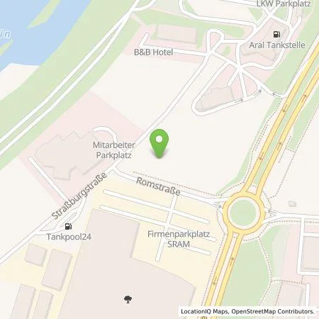 Standortübersicht der Tankstelle Tesla Germany GmbH in 97424 Schweinfurt