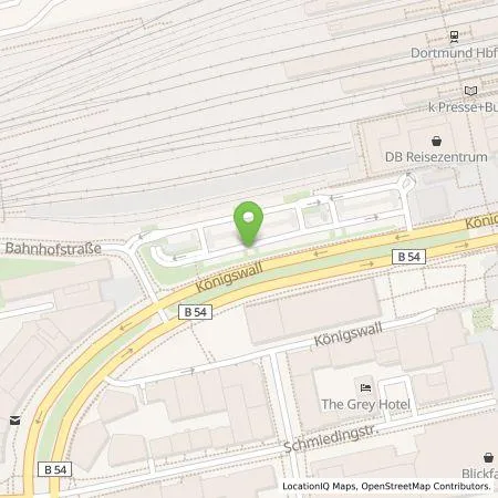 Standortübersicht der Tankstelle Dortmunder Energie- und Wasserversorgung GmbH in 44137 Dortmund