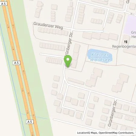 Standortübersicht der Tankstelle Stadtwerke Weinheim GmbH in 69502 Hemsbach