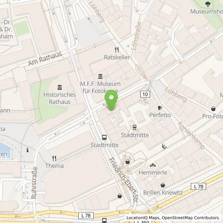 Standortübersicht der Tankstelle eze.network GmbH in 45468 Mülheim an der Ruhr