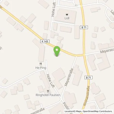 Standortübersicht der Tankstelle Stadtwerke Zeven GmbH in 27404 Zeven