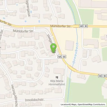 Standortübersicht der Tankstelle Citywatt GmbH in 84419 Obertaufkirchen