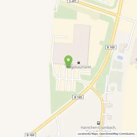 Standortübersicht der Tankstelle advercharge GmbH in 09661 Hainichen