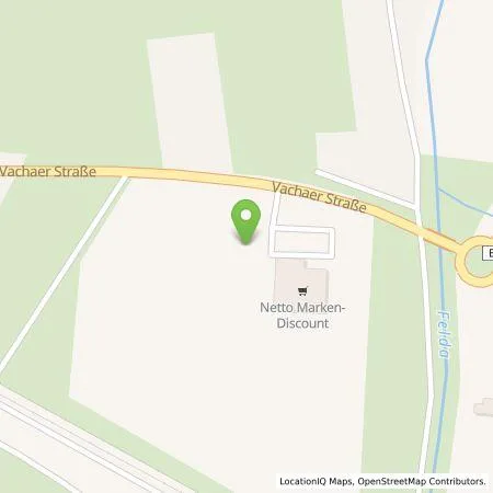 Standortübersicht der Tankstelle TEAG Mobil GmbH in 36460 Krayenberggemeinde