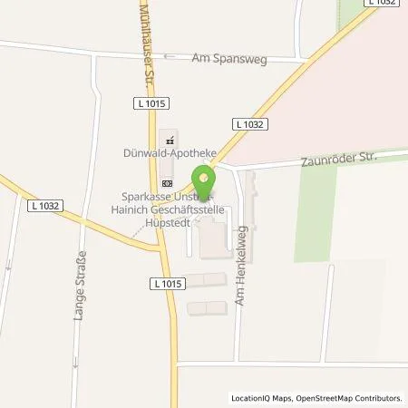 Standortübersicht der Tankstelle TEAG Mobil GmbH in 37351 Dingelstädt