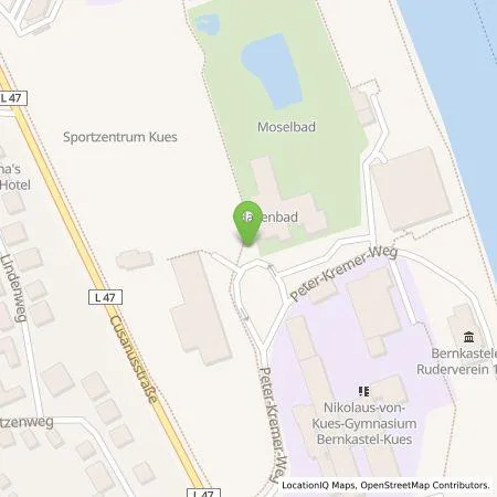 Standortübersicht der Tankstelle Westenergie Metering GmbH in 54470 Bernkastel-Kues