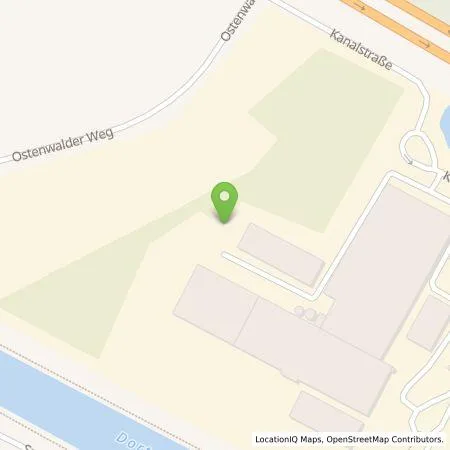 Standortübersicht der Tankstelle Evry Operations GmbH in 48432 Rheine