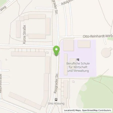 Standortübersicht der Tankstelle Neubrandenburger Wohnungsgesellschaft mbH in 17034 Neubrandenburg