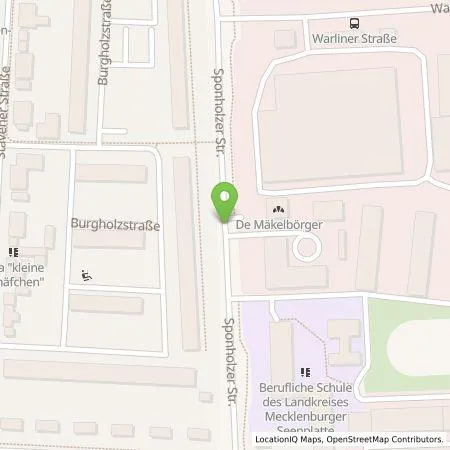 Standortübersicht der Tankstelle Neubrandenburger Wohnungsgesellschaft mbH in 17034 Neubrandenburg