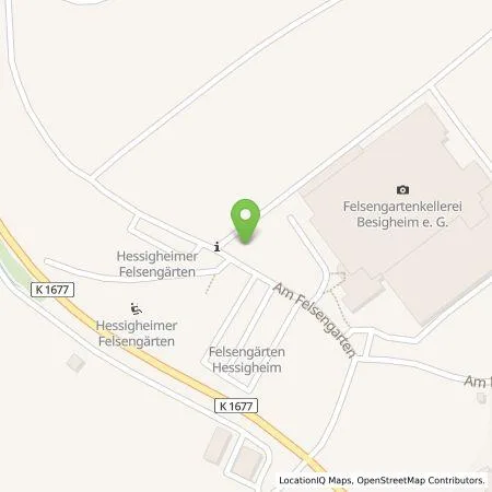 Standortübersicht der Tankstelle deer GmbH in 74394 Hessigheim