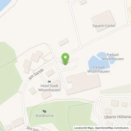 Standortübersicht der Tankstelle Stadtwerke Witzenhausen GmbH & Co. KG in 37213 Witzenhausen