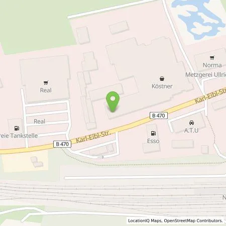 Standortübersicht der Tankstelle Köstner Servicezentrum GmbH & Co.KG in 91413 Neustadt a.d.Aisch