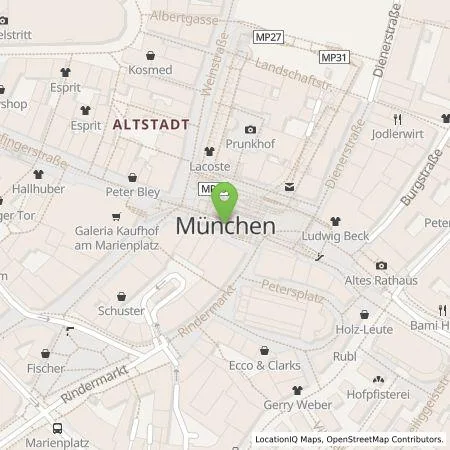 Standortübersicht der Tankstelle SWM Versorgungs GmbH in 80809 München