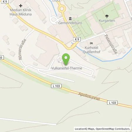 Standortübersicht der Tankstelle SI Energy GmbH in 56864 Bad Bertrich