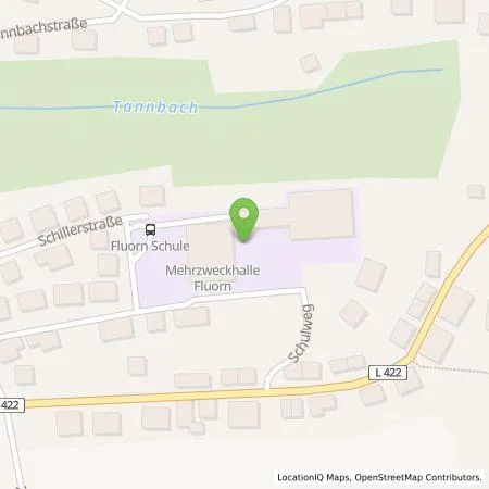 Standortübersicht der Tankstelle SI Energy GmbH in 78737 Fluorn-Winzeln