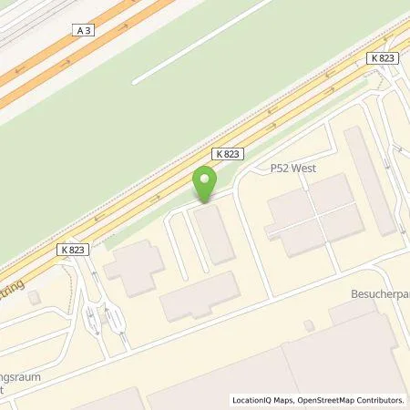 Standortübersicht der Tankstelle Fraport AG in 60549 Frankfurt am Main